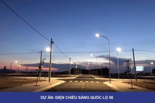 Dự án Điện chiếu sáng Quốc Lộ 56